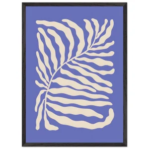 Artfulprints Poster met Lijst Matisse – Ocean breeze   - 50x70 cm - Paars