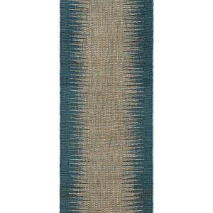 benuta jute loper Tulsi - blauw - 70x200 cm