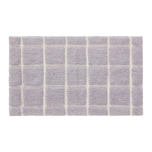 benuta badmat Noa - paars/wit - 60x100 cm