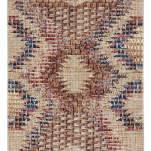 benuta binnen- en buitenkleed Kenya - veelkleurig - 200x285 cm