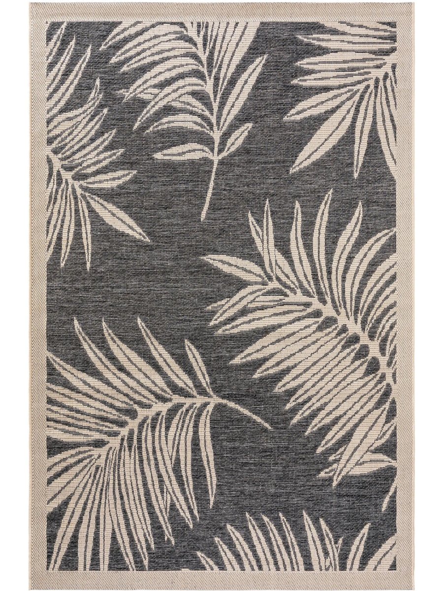 benuta binnen- en buitenkleed River - blauw - 200x285 cm - Afbeelding 2