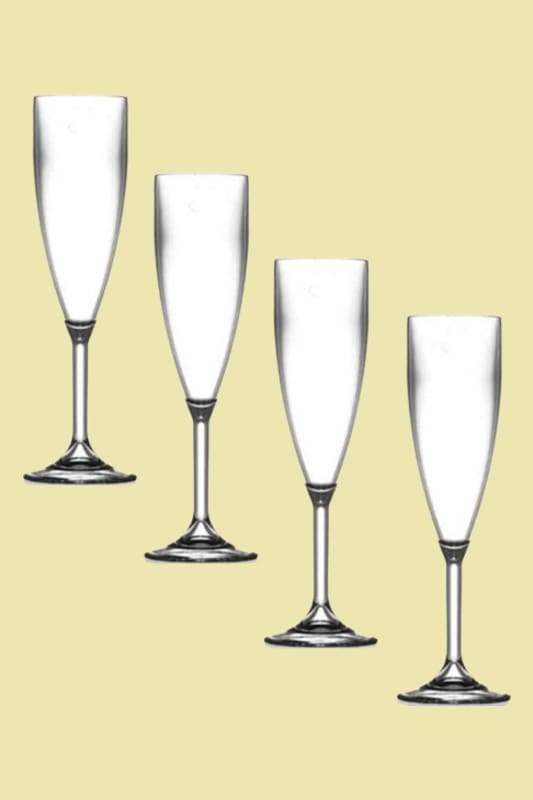 Happy Glass Champagne glas 4 stuks - Afbeelding 2