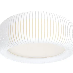 bpskoncept plafondlamp Oblo - wit kunststof - diffuser
