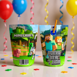 Capri-sun wikkel printable Minecraft