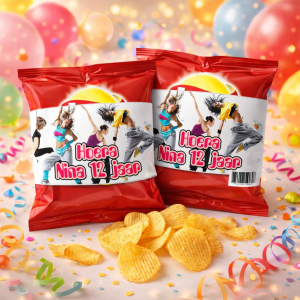 Chips wikkel printable Dansers kleur