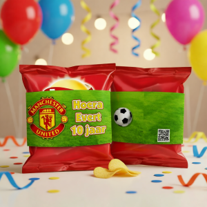 Chips wikkel printable Voetbalclub Manchester United