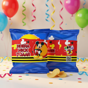 Chips wikkel printable Mickey Mouse