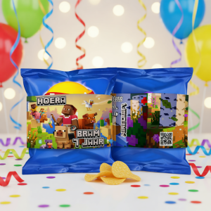 Chips wikkel printable Minecraft C
