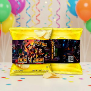 Chips wikkel printable Minecraft Dungeons