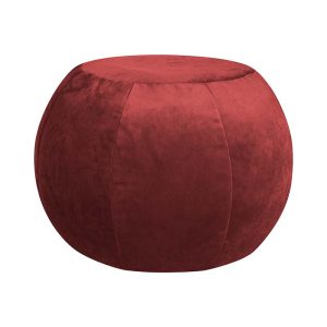 Sitting Point Poef Plump Veluto – Marsala