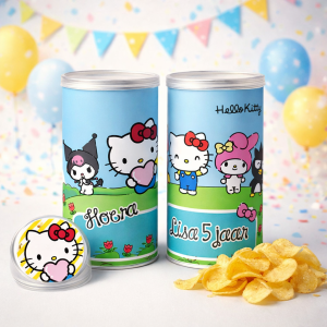 Pringles wikkel 70 gr printable Hello Kitty