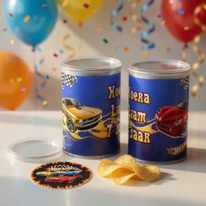 Pringles wikkel 70 gr printable Hot Wheels