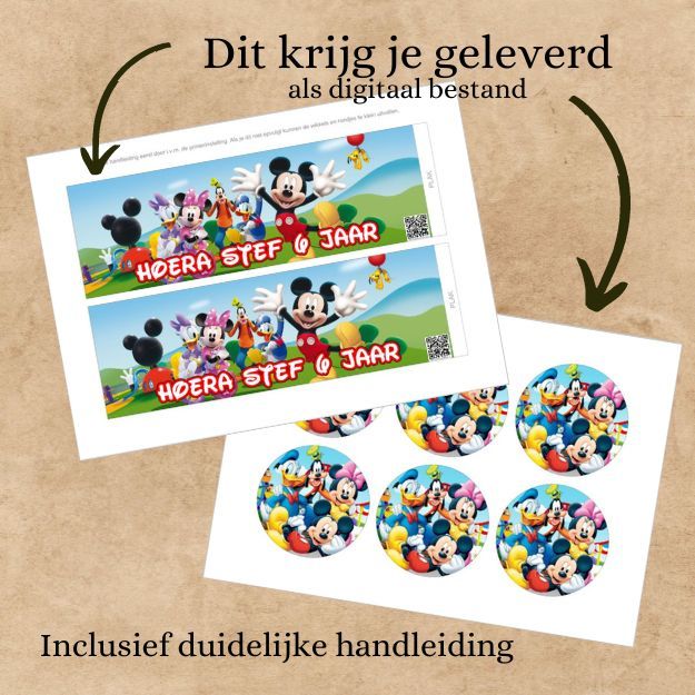 Pringles wikkel printable Disney Friends - Afbeelding 5