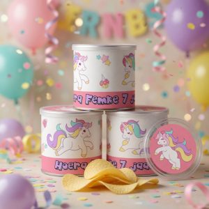 Pringles wikkel printable Unicorn A