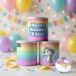 Pringles wikkel printable Unicorn B