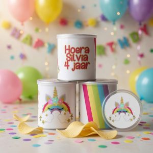 Pringles wikkel printable Unicorn D