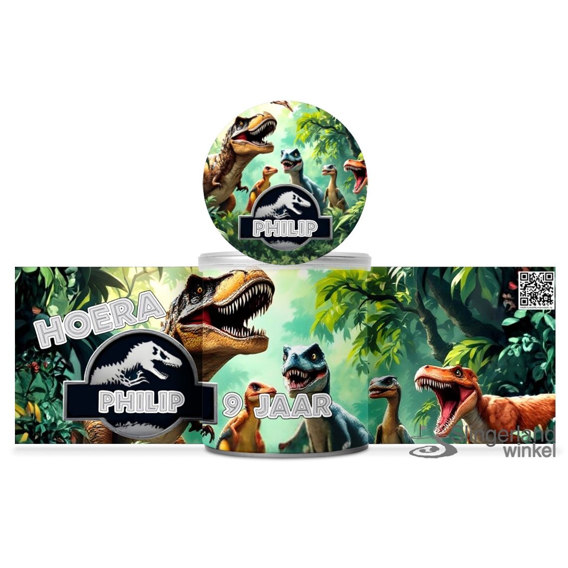 Pringles wikkel printable Jurassic World - Afbeelding 3