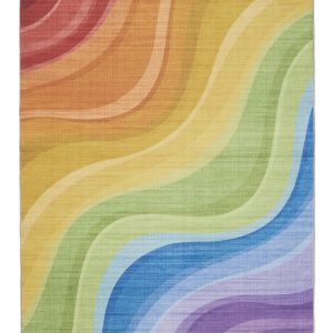 benuta wasbaar vloerkleed George - veelkleurig - 240x340 cm