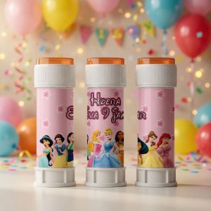 Bellenblaas wikkel printable Disney Prinsessen