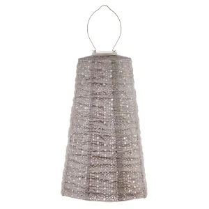 Lumiz solar lampion – verso lampshade – 28 cm – taupe