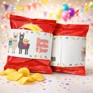 Chips wikkel printable Alpaca
