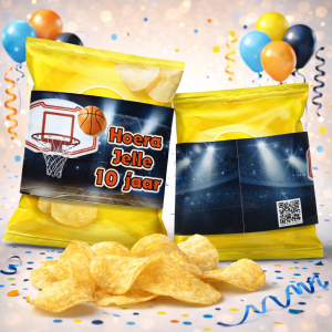 Chips wikkel printable Basketbal