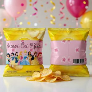 Chips wikkel printable Disney Prinsessen