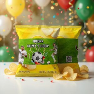 Chips wikkel printable Voetballer Mbappé