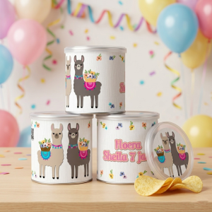 Pringles wikkel printable Alpaca