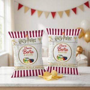 Chips zakje printable Bertie Botts Beans