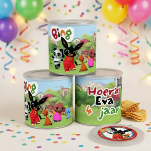 Pringles wikkel printable Bing Bunny