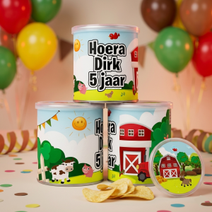 Pringles wikkel printable Boerderij