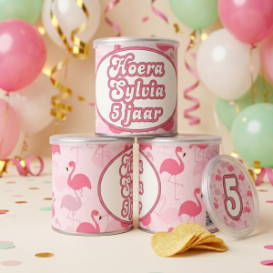 Pringles wikkel printable Flamingo C