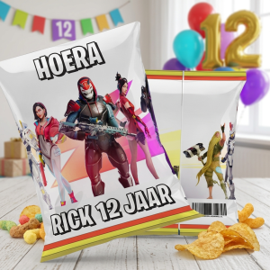 Chips zakje printable Fortnite G