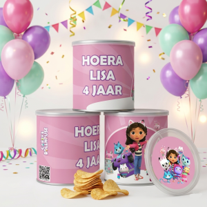 Pringles wikkel printable Gabby’s Dollhouse B