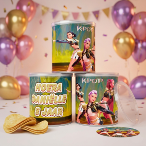 Pringles wikkel printable Kpop versie 2