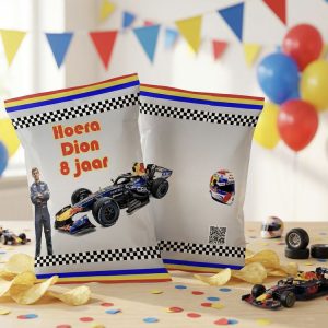 Chips zakje printable Max Verstappen