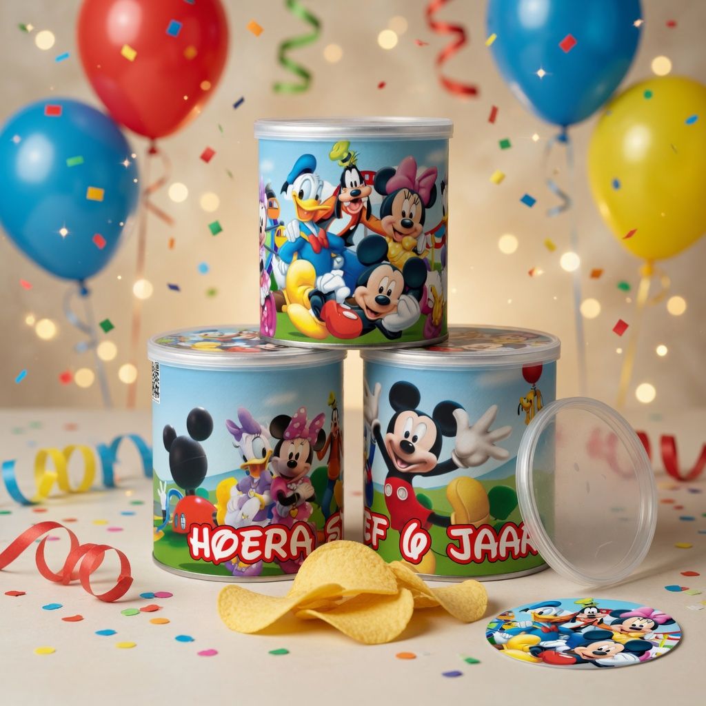 Pringles wikkel printable Disney Friends