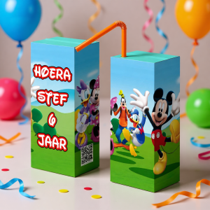 Drinkpakjes wikkel printable Disney friends