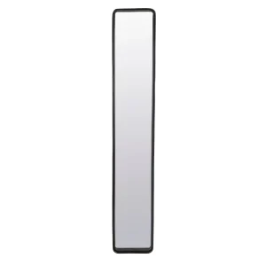 Dutchbone Blackbeam Spiegel/ Wandspiegel Rechthoekig 20x120 Zwart