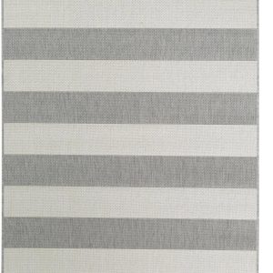 benuta binnen- en buitenkleed Metro - grijs - 200x290 cm