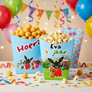 Traktatie frietbakje printable Bing Bunny