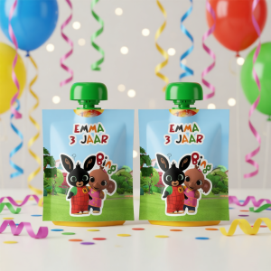 Knijpfruit wikkel printable Bing Bunny A