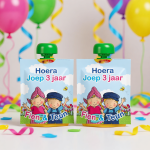 Knijpfruit wikkel printable Fien & Teun