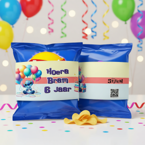 Chips wikkel printable Stitch ballonnen