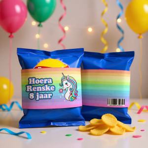 Chips wikkel printable Unicorn B