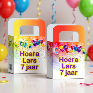Zakje printable Ballonnen