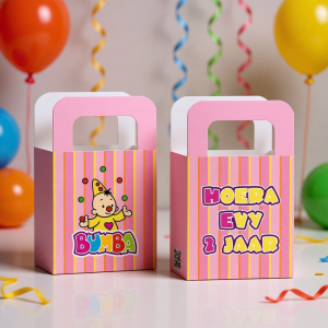 Zakje printable Bumba rose