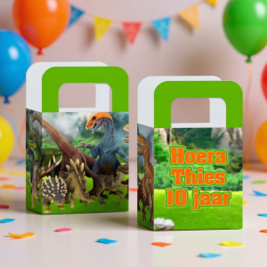 Zakje printable Dino