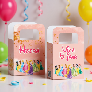 Zakje printable Disney Prinsessen